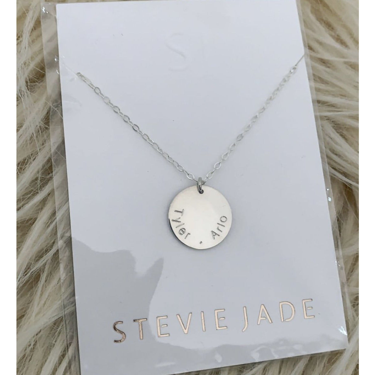 Personalised Disc Necklace