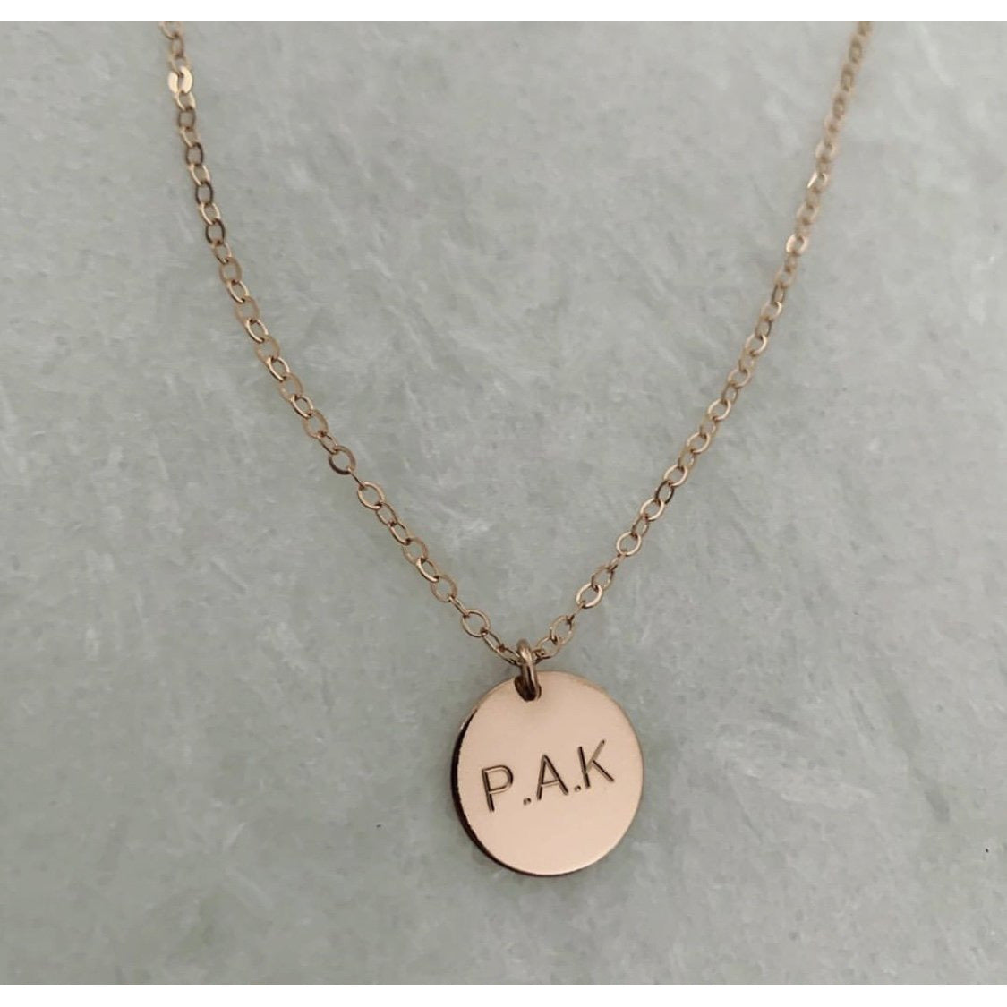 Personalised Pendant Necklace